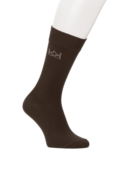 Brown high bamboo socks PALLAS