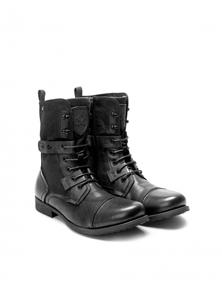 Men’s black boots TADEU