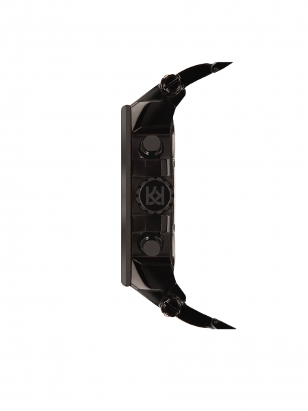 Black men's sports-style watch URBAN STEEL