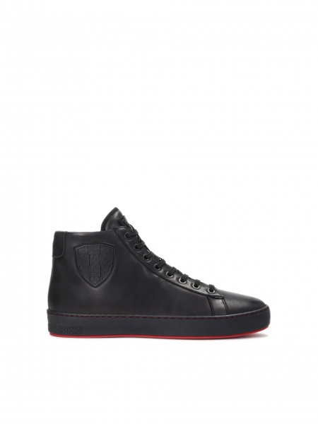 Men's black sneakers LEONID
