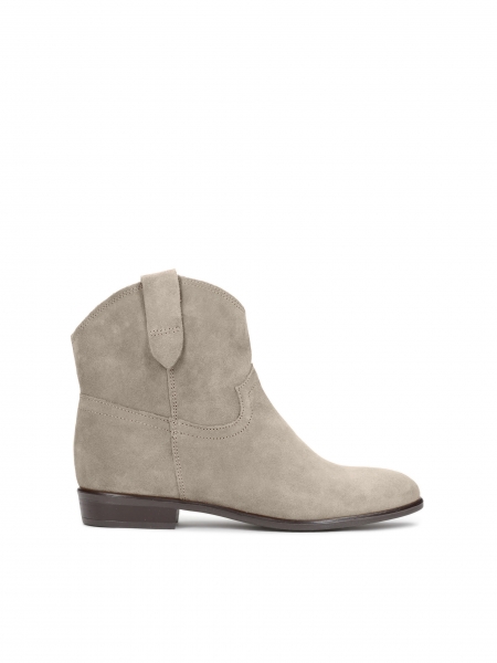 Ladies' beige boots SIMONETTA