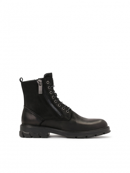 Men's black boots BERGEN