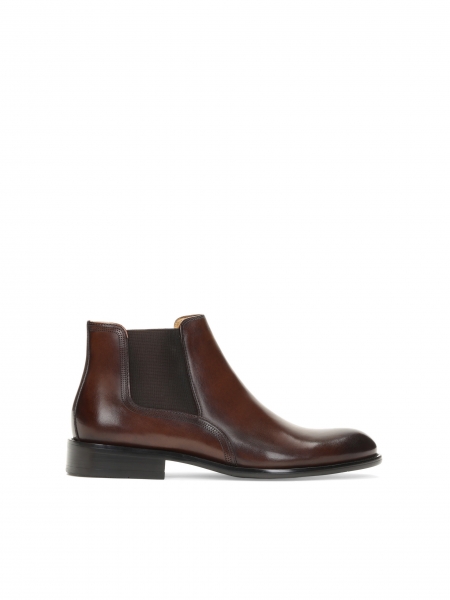 Men's brown Chelsea boots CADO