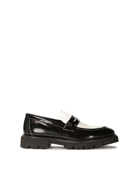 Slip-on two-tone patent leather loafers KS PHERTH