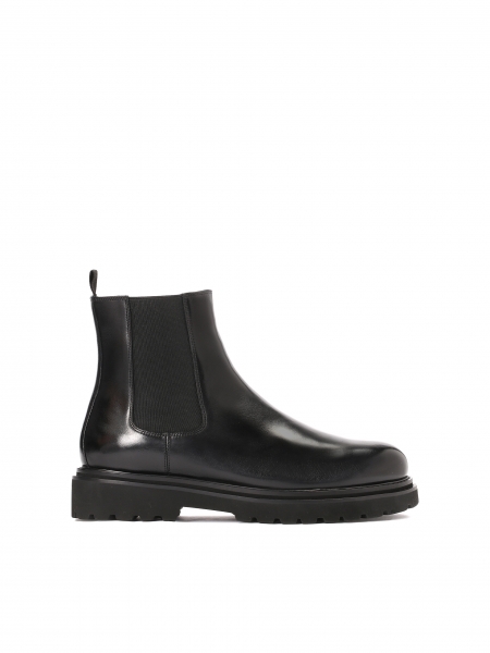 Insulated leather Chelsea boots EDVIN