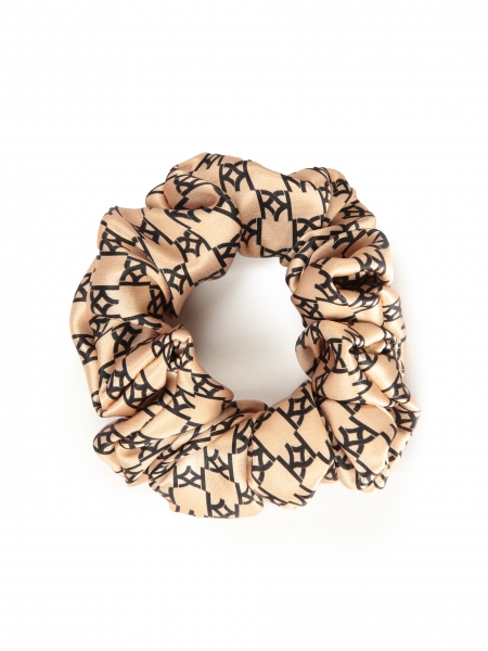 Silk satin rubber band gentle on hair PAPILLON