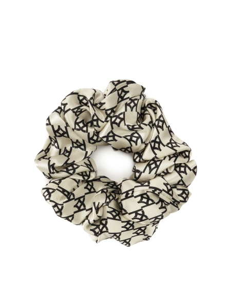 Silk satin hair scrunchie PAPILLON
