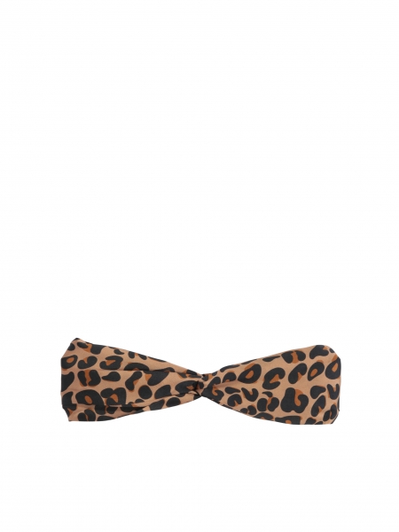 Headband in animal print GENEVA