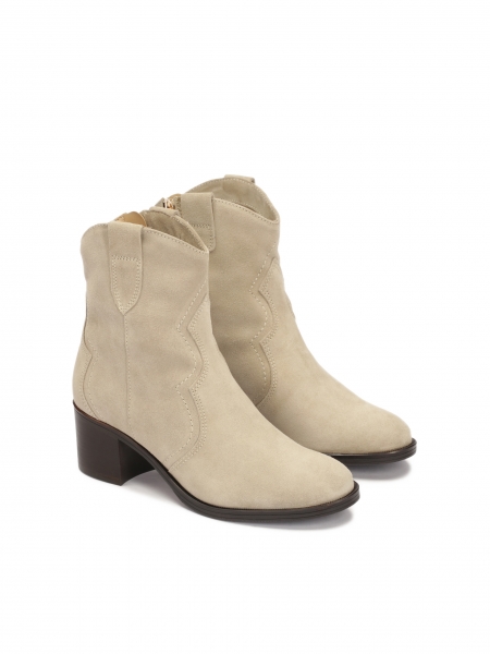 Timeless suede cowboy boots INA