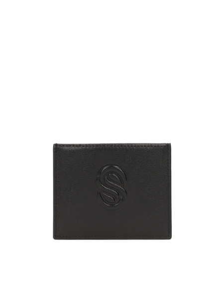 Leather card case with KAZAR STUDIO logo ZAAHUR