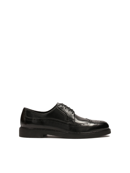 Business black men's brogue shoes DENNISS