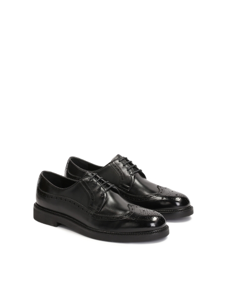 Business black men's brogue shoes DENNISS