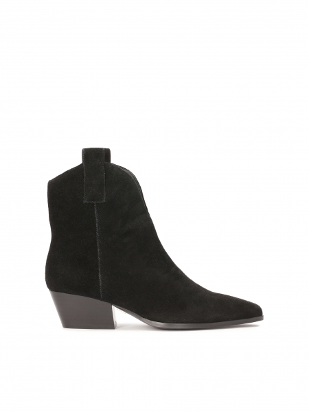 Suede slip-on cowboy boots GABE