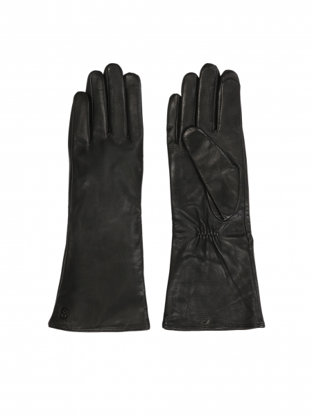 Elegant leather gloves for women SENECA