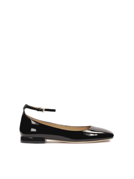 Black patent leather pumps in Mary Jane style HEIDI