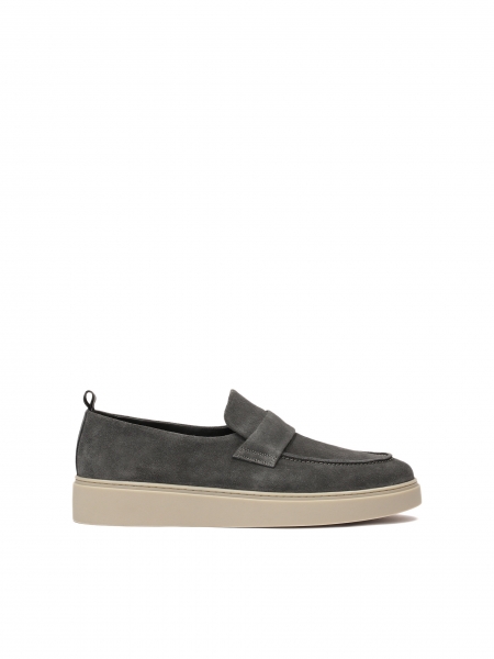 Men's suede slip-on sneakers  KS ETIENNE