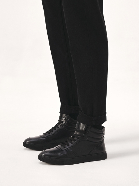 Black ankle sneakers AJAKS
