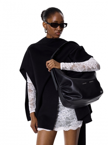 Large shoulder bag with a loose fit KS FABY