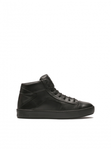 Leather ankle sneakers LEONID