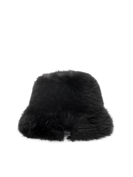 Synthetic fur bucket hat CARILLA