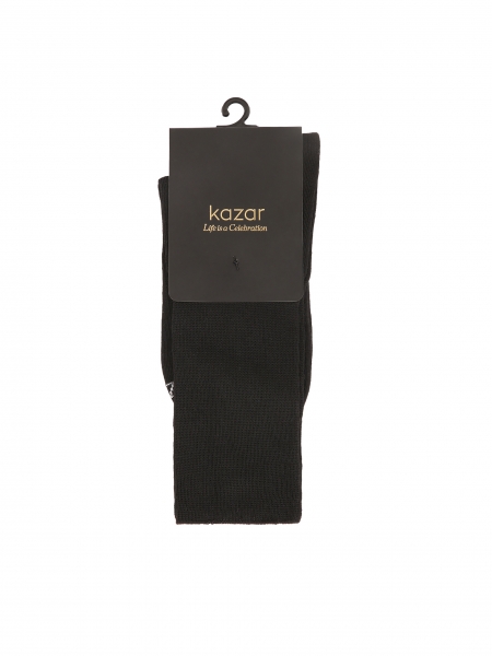 Black cashmere blend socks MIMAS