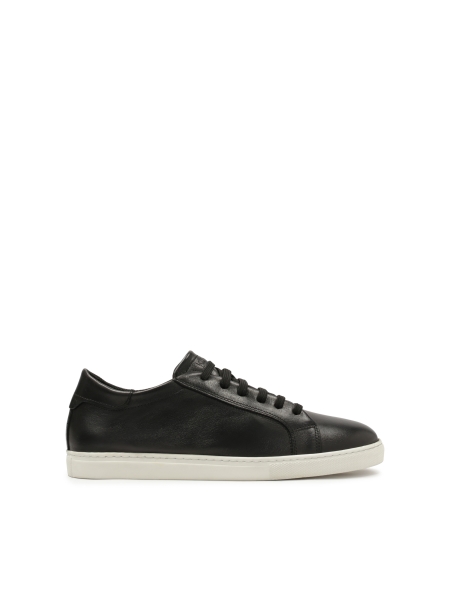 Black sneakers with white sole FILIPO