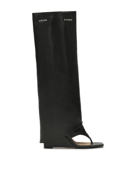 Sandals on a platform with a turned-up long upper  KS EDITH