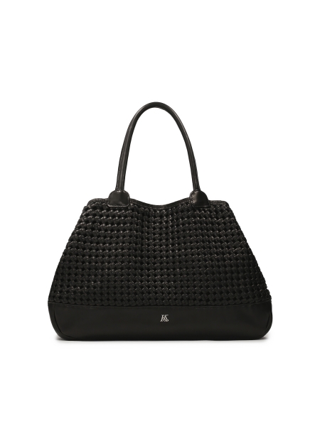 Large handbag with a striking weave  KS TISSER