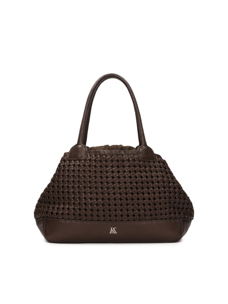 Handbag in a braided pattern with a loose fit KS CASTILE