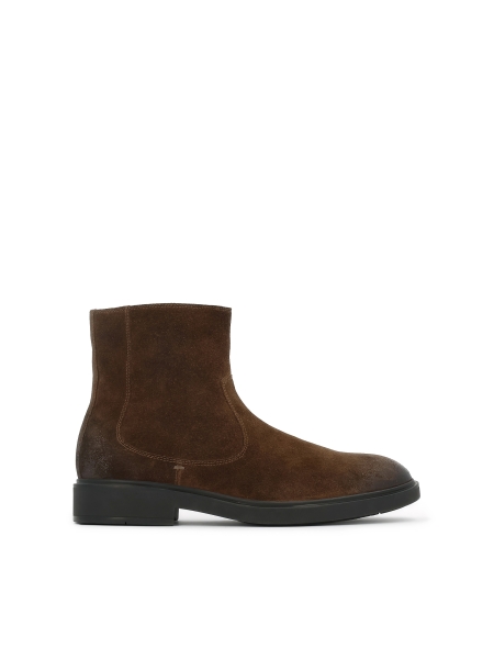 Brown men's suede boots VEKUNUS