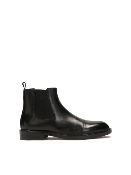 Black leather Chelsea boots TEODORIO