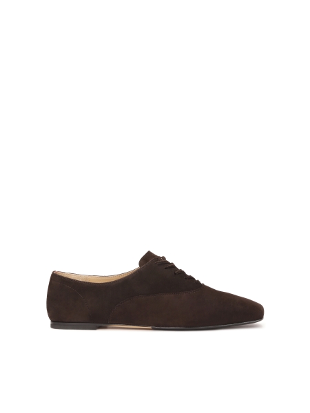 Dark brown shoes with low upper KS LORIENT