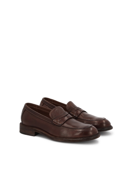 Elegant leather loafers GRANTES