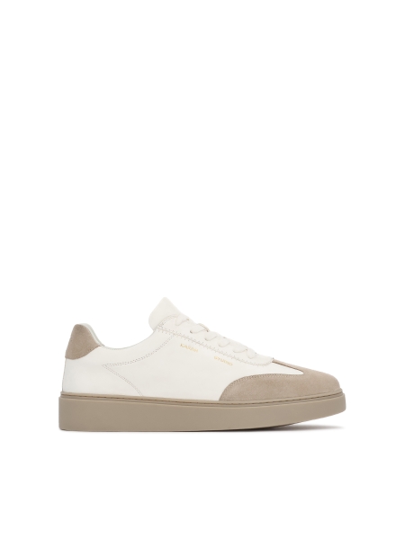 Men's suede and leather sneakers KS ETIENNE