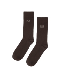 Brown high bamboo socks PALLAS