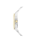 Gold and silver bracelet watch LUXE TOUCH