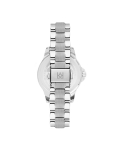 Silver minimalist women's watch LUXE TOUCH