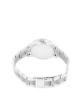 Silver minimalist women's watch LUXE TOUCH