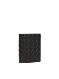 Leather wallet with embossed pattern IGOR