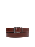 Men's brown and black reversible belt MATZ