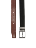Men's brown and black reversible belt MATZ