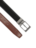 Men's brown and black reversible belt MATZ