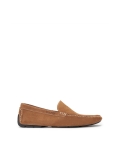 Men's light brown moccasins NICO
