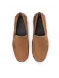 Men's light brown moccasins NICO