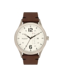 Men's watch on a brown leather strap DAILY LOOK 