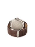 Men's watch on a brown leather strap DAILY LOOK 