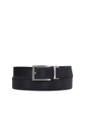 Men’s brown and navy blue reversible belt TIGAR