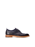 Men's navy blue Derby shoes NASU