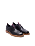 Men's navy blue Derby shoes NASU