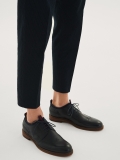 Men's navy blue Derby shoes NASU